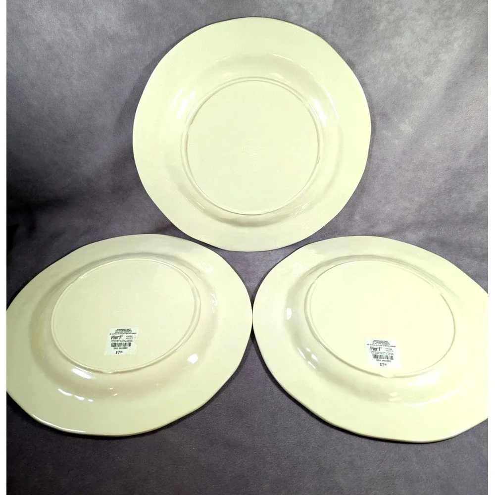 Pier 1 Carmelo Melamine Creme 11